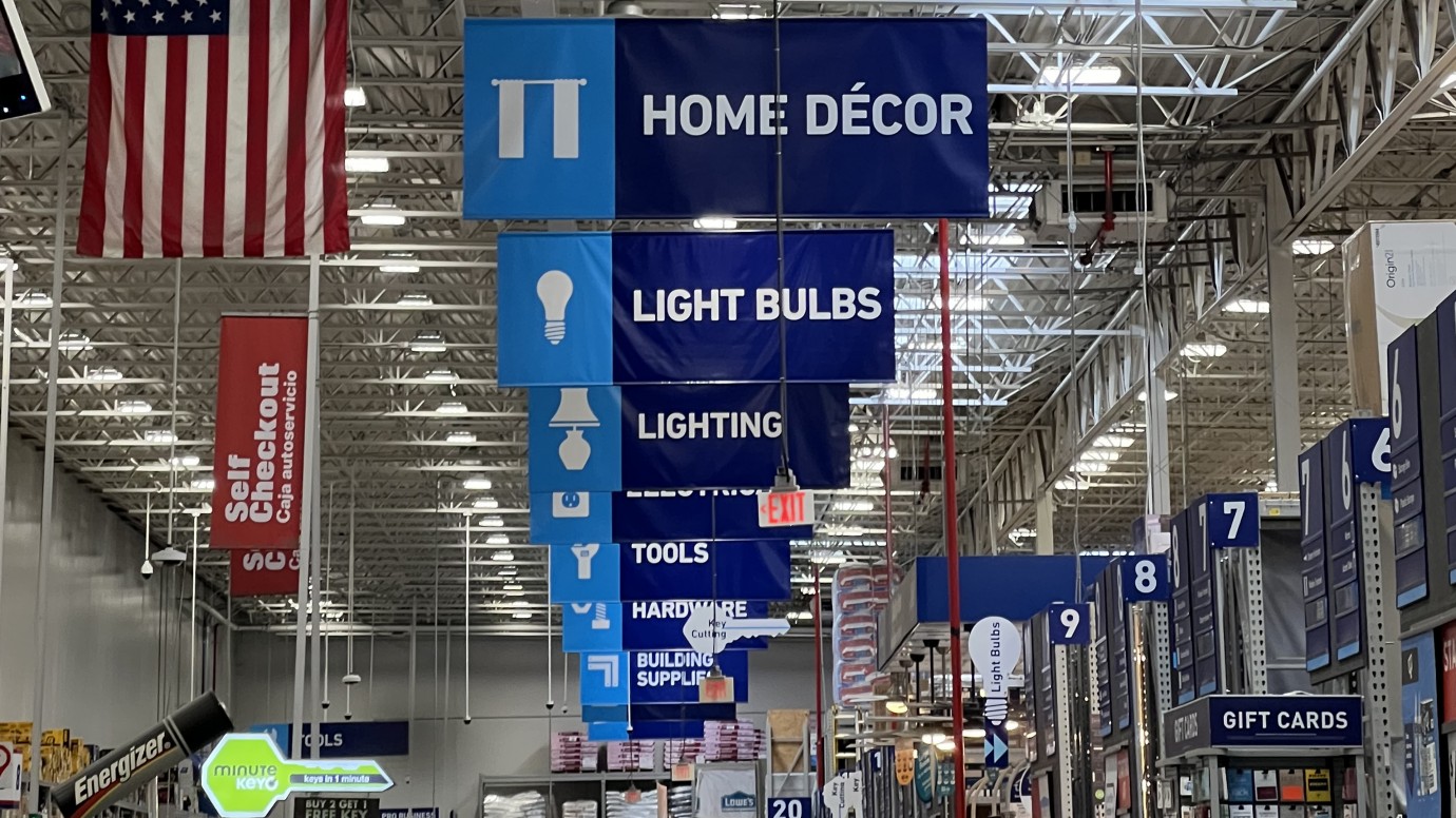 DPM Link Banners at Lowe's